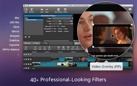 Moviemator video editor software for mac & PC Filter Effects